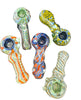 3.5 Beautiful Colors Mix Style Smoking Glass Pipe, Wholesale -4252