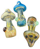 Mushroom Style Smoking Glass Pipe -4257