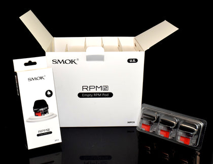 SMOK RPM 2 Empty Pod Cartridge 7mL - 3ct | Wholesale Glass Pipe - 1716