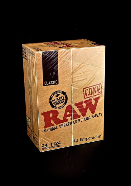 Raw Classic Emperador Cone (24 Count) Per Box