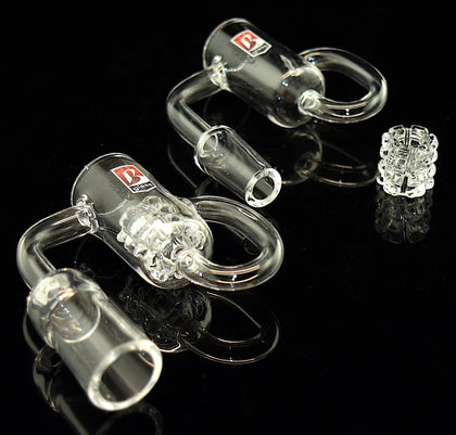 14mm Male - 18mm Female - 6B Glass Branded Quartz Banger Nails 75g | Wholesale Glass Pipe - 1638