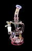 6B Glass recycler bong water pipe | Wholesale Glass Pipe-242