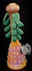 Pine apple StYLE water Pipe with leaf Decorate Style Smoking Glass Bubbler Smoking Pipes -1987