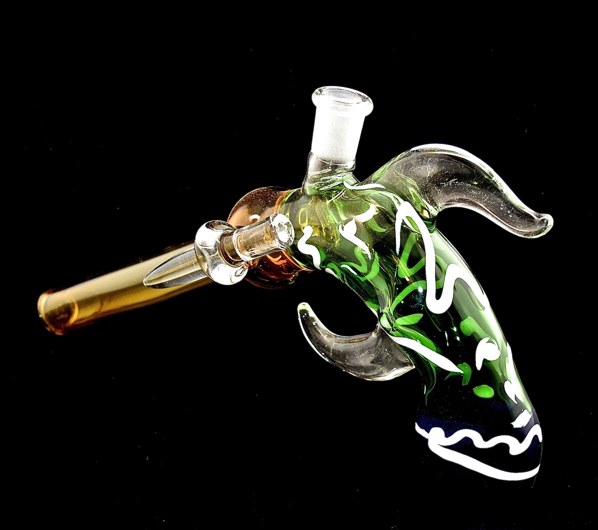 Smoking Gun Glass Bubbler | Wholesale Glass Pipe -1861