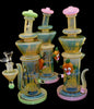 Terrestrial Color Change  Water Pipe With Fancy Decorate and Shower head perc -2022B33