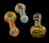 3" Multiple Stripe Colorful Smoking Glass Pipe -1843