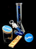 Water Pipe Kit - Allin1 Stash Grinder Jar Rolling Paper  Rig Gift Set -2024