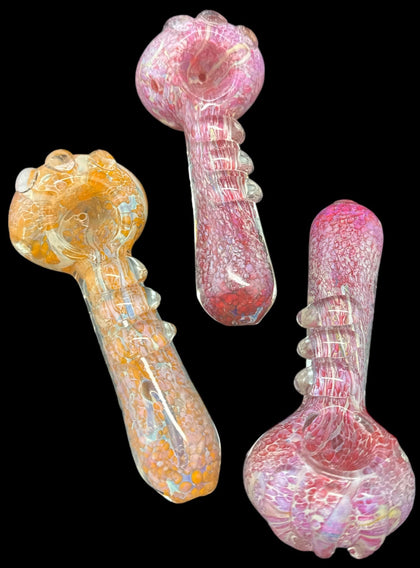 2023 Colorful Frit Smoking glass Pipe- 4071
