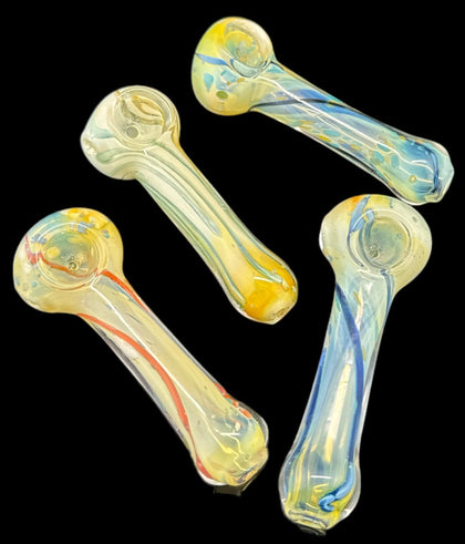 3.5 inches Color Changing Smoking Glass Pipe -4085