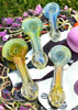 3.5" COLOR CHANGING SMOKING GLASS PIPE ONLY FOR WHOLESALE  -4189