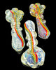 Rasta color Opal pipe, pipe, glass pipe, Glass Smoking pipe, Heady Glass Pipe, princess glass-4246