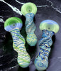 Slim Color Twisted Smoking Glass Pipe Wholesale Glass Pipe-4282