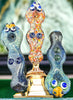 5" Distinctive Tobacco Glass Pipes, Hand-Blown Glass Artistry for Connoisseurs, Collectible Glass Pipe, Unique Smoking Devices, Artisan Pipe -4287