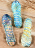 Color Changing Pipe, Thick Glass Pipe for Smoking, Heady Glass Pipes, Strip -Wholesale -4294