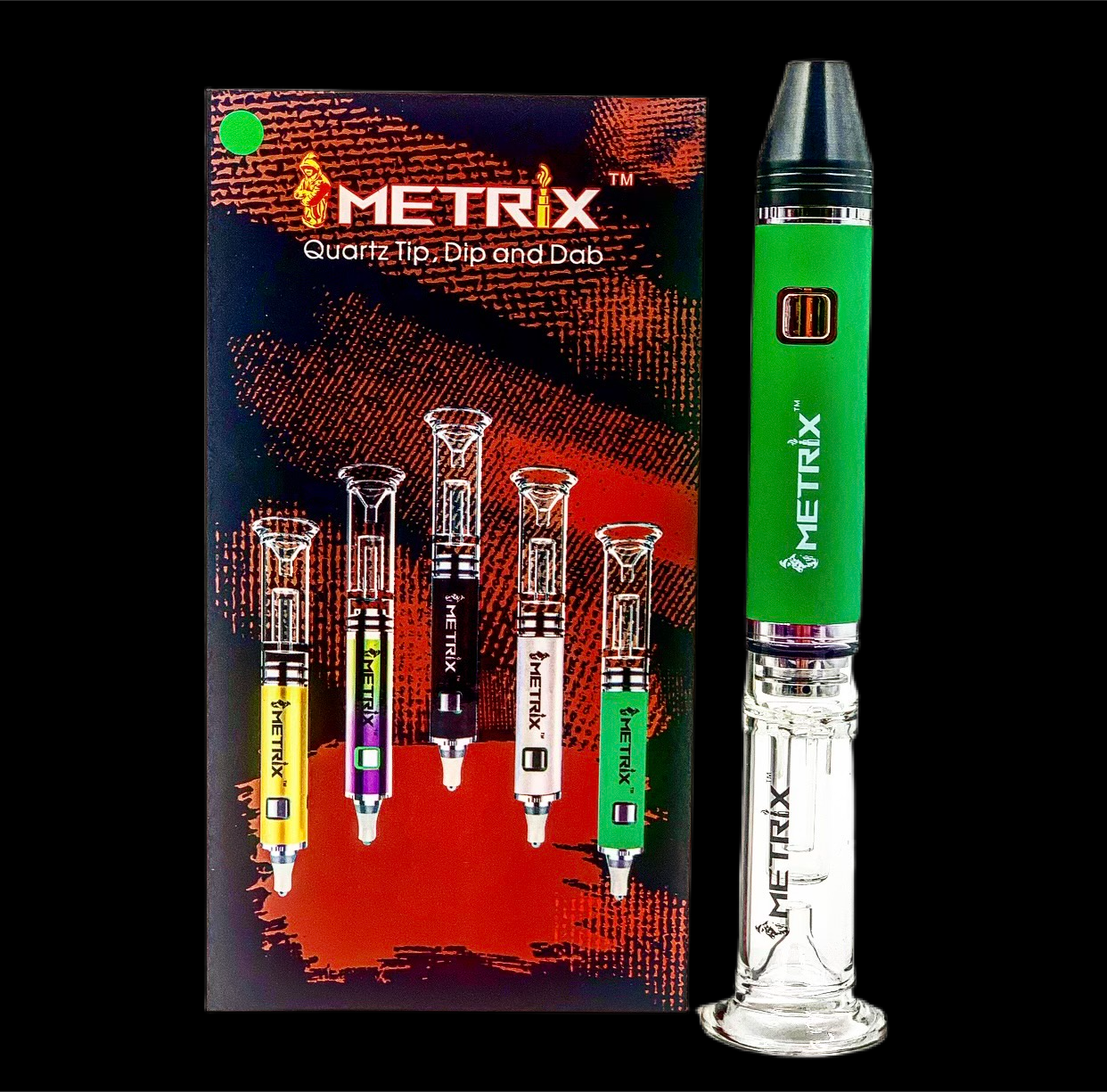Metrix Quartz Tip,Dip and Dab | Wholesale Glass Pipe-1067