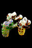 Glass Studded Glass Bubbler | Wholesale Glass Pipe-669