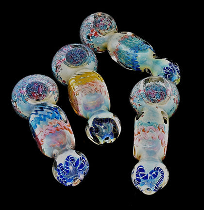Colorful Cubed Hand Pipe
