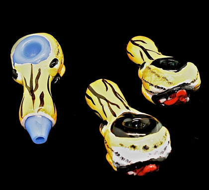 Best quality fancy super beautiful color smoking glass pipe-367