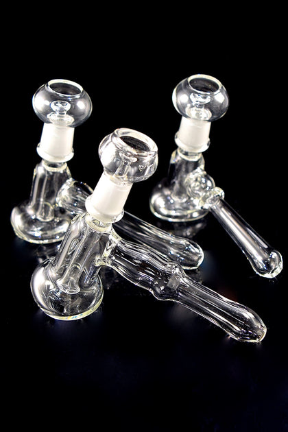 GoG 2 Side Car Glass Bubbler |Wax| Wholesale Glass Pipe-682