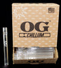 OG CLEAR GLASS CHILLUM WHOLESALE GLASS PIPE-1121