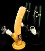 6B GLASS - 10" Colorful Beautiful happy face water pipe -2020B62