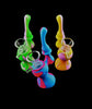 Silicone Mini Sherlock Colorful Bubbler -1294