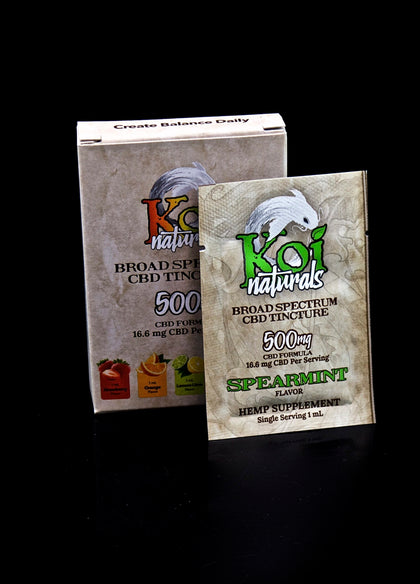 Koi Naturals Broad Spectrum CBD Oil Tincture | Variety Pack (5 mL)