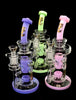 6B GLASS - Recycler Colorful Water Pipe – Wholesale Glass Pipe-2022B04