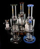 6B GLASS |Straight Ice Bong with Matrix Perc | 12 Inches | Wholesale Glass Pipe-2021B36