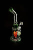 10" Bent Smoking Glass Water Pipe with Strawberry Perc-2