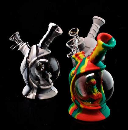 6B GLASS - Silicone Water Pipe-Bong-SRS882
