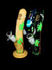 6B GLASS - 11" Tree of life Glow In The Dark Glass Water Pipe Bong -Wholesale Glass Pipe-2021B27