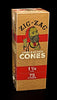 Zig-Zag | 1 1/4" size | 75 Unbleached Cones | Wholesale Glass Pipe - 1603