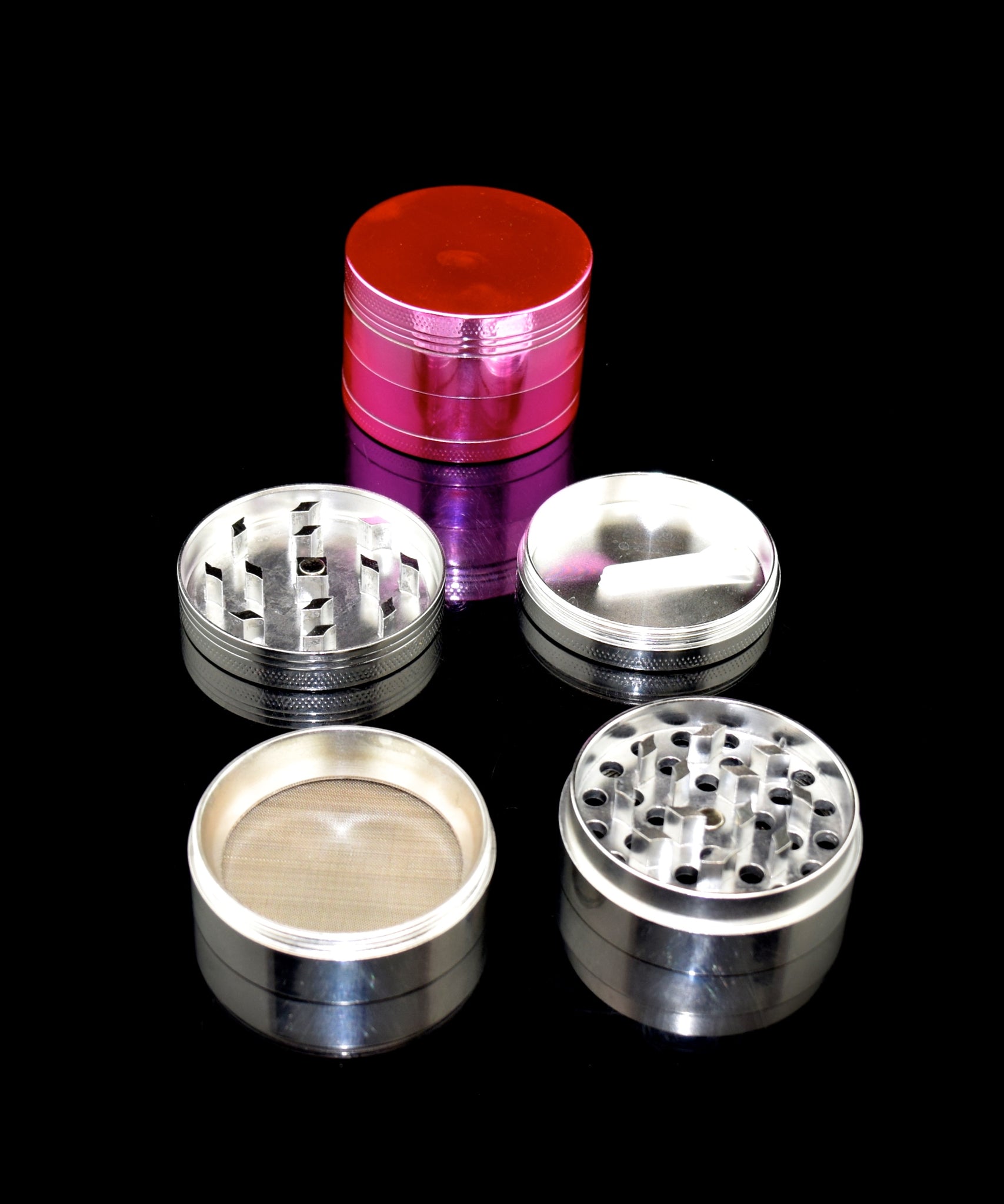 Heavy Duty Aluminum Herb Grinder | Wholesale Glass Pipe-742