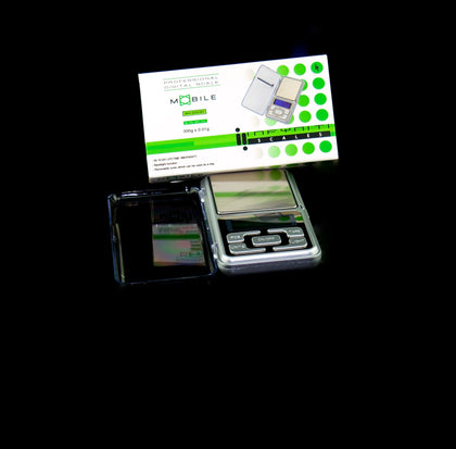 Scales:-Mobile 300g*0.01g Packet Scales Silver