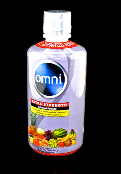 Omni Cleansing Liquid Extra Strength Fruit Punch Flavor - 32 fl. oz