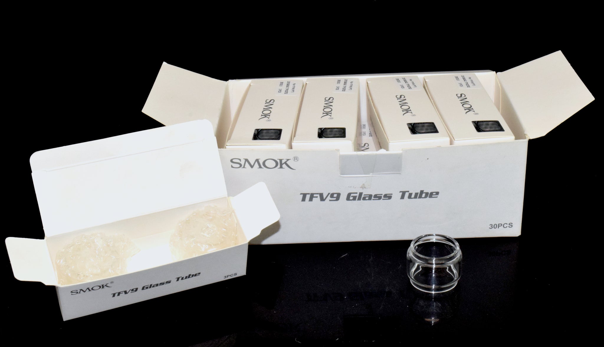 SMOK TFV9 Extended Bulb Replacement Glass Tube | Wholesale Glass Pipe - 1705