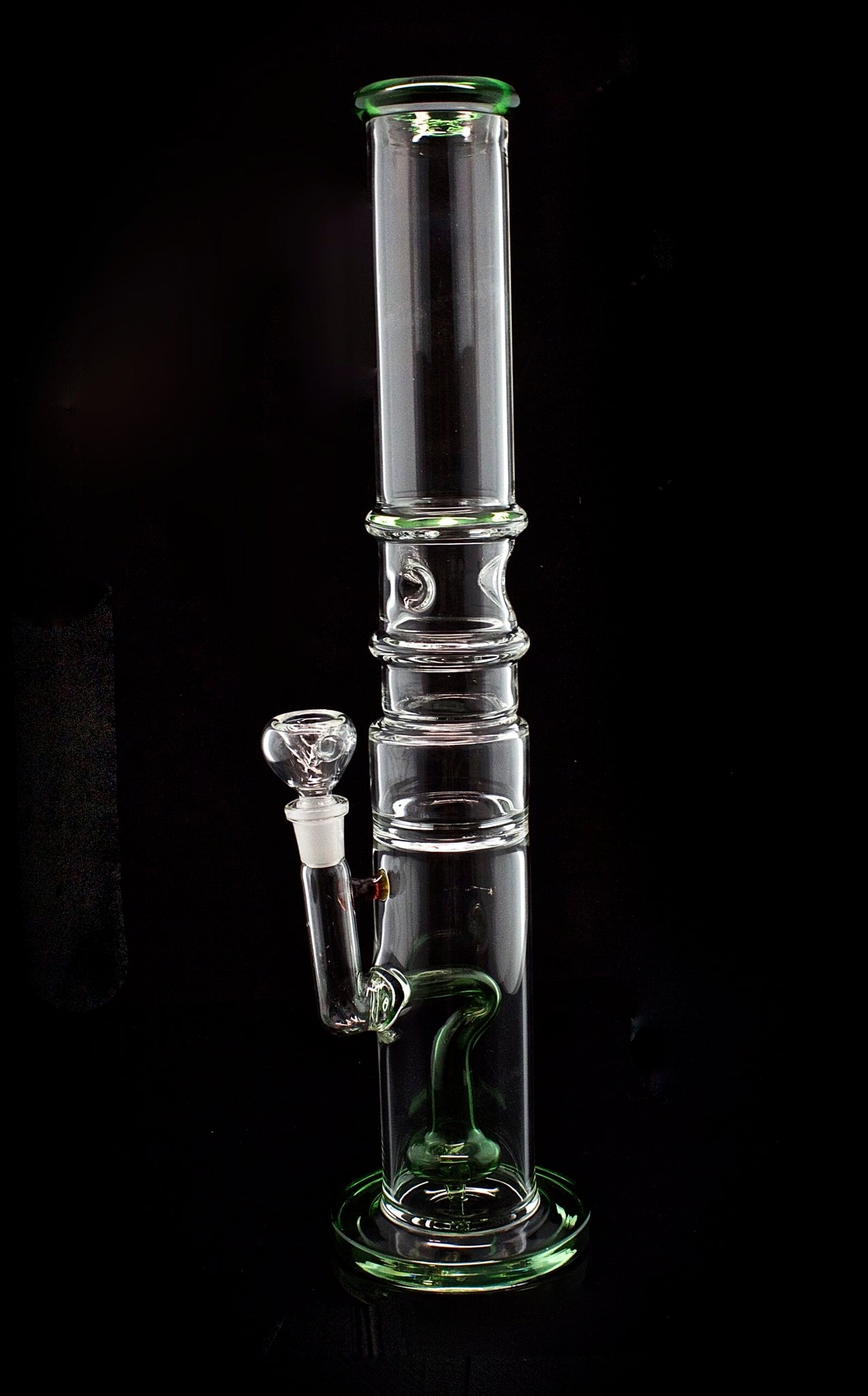 16" Clear Glass Water Bong Pipe • Wholesale Glass Pipe-78