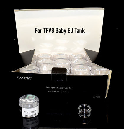 SMOK - BULB PYREX TUBE #5 - FOR TFV8 BABY EU TANK | Wholesale Glass Pipe - 1661
