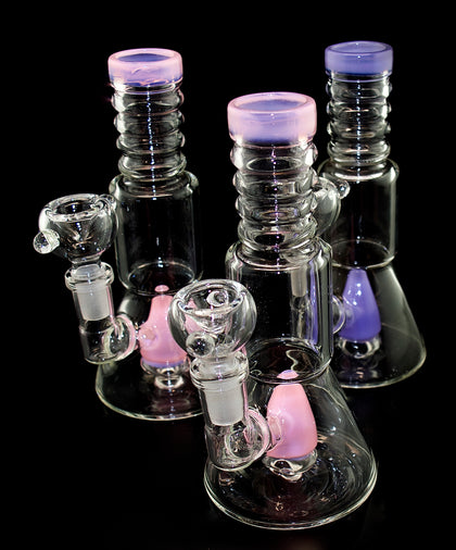 SLIM COLOR WITH SLIM COLOR NEW PERC SMOKING WATER PIPE -1565
