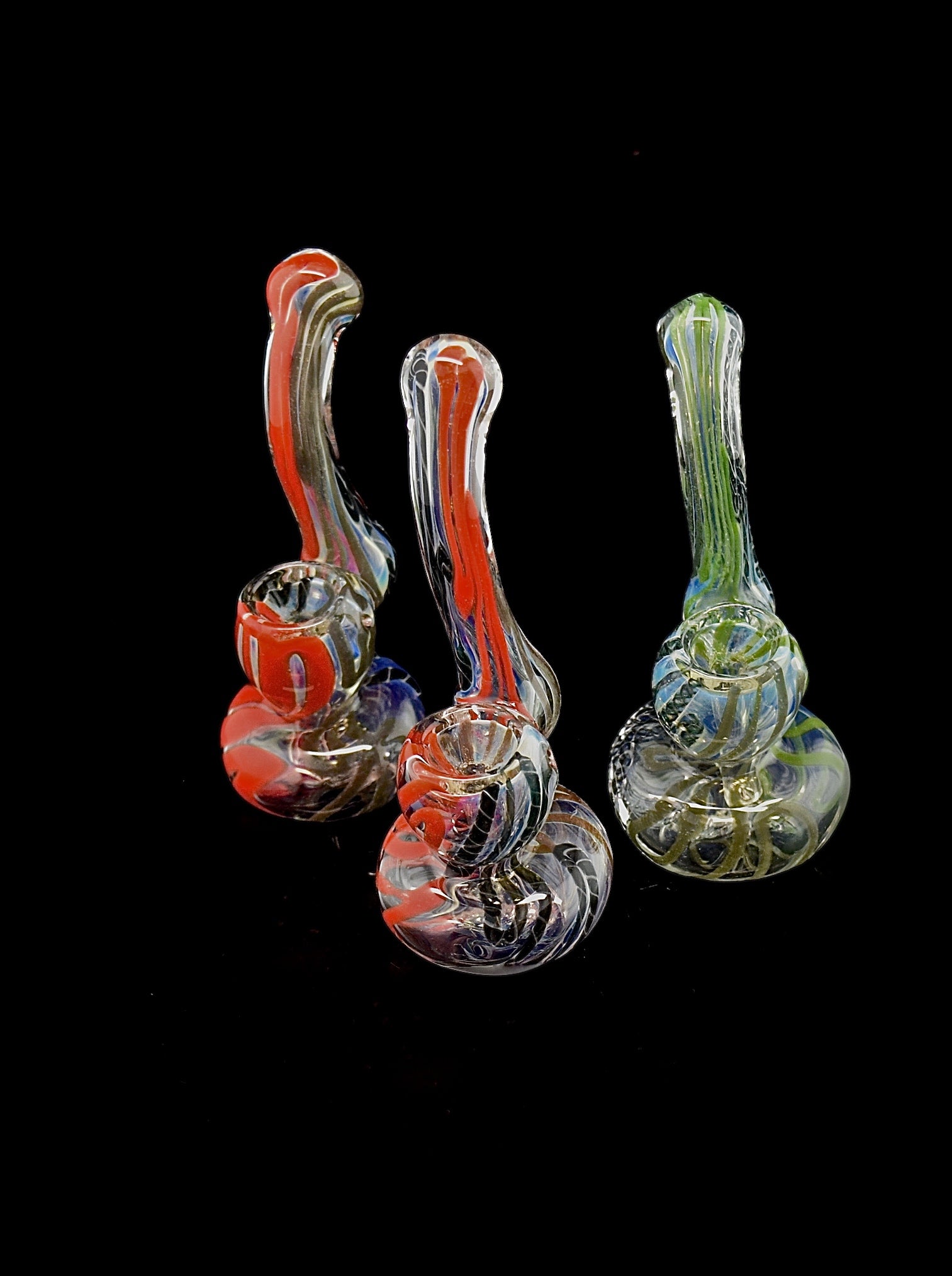 Mini Bubbler Sherlock Smoking Cheap Bubbler | Wholesale Glass Pipe-1078