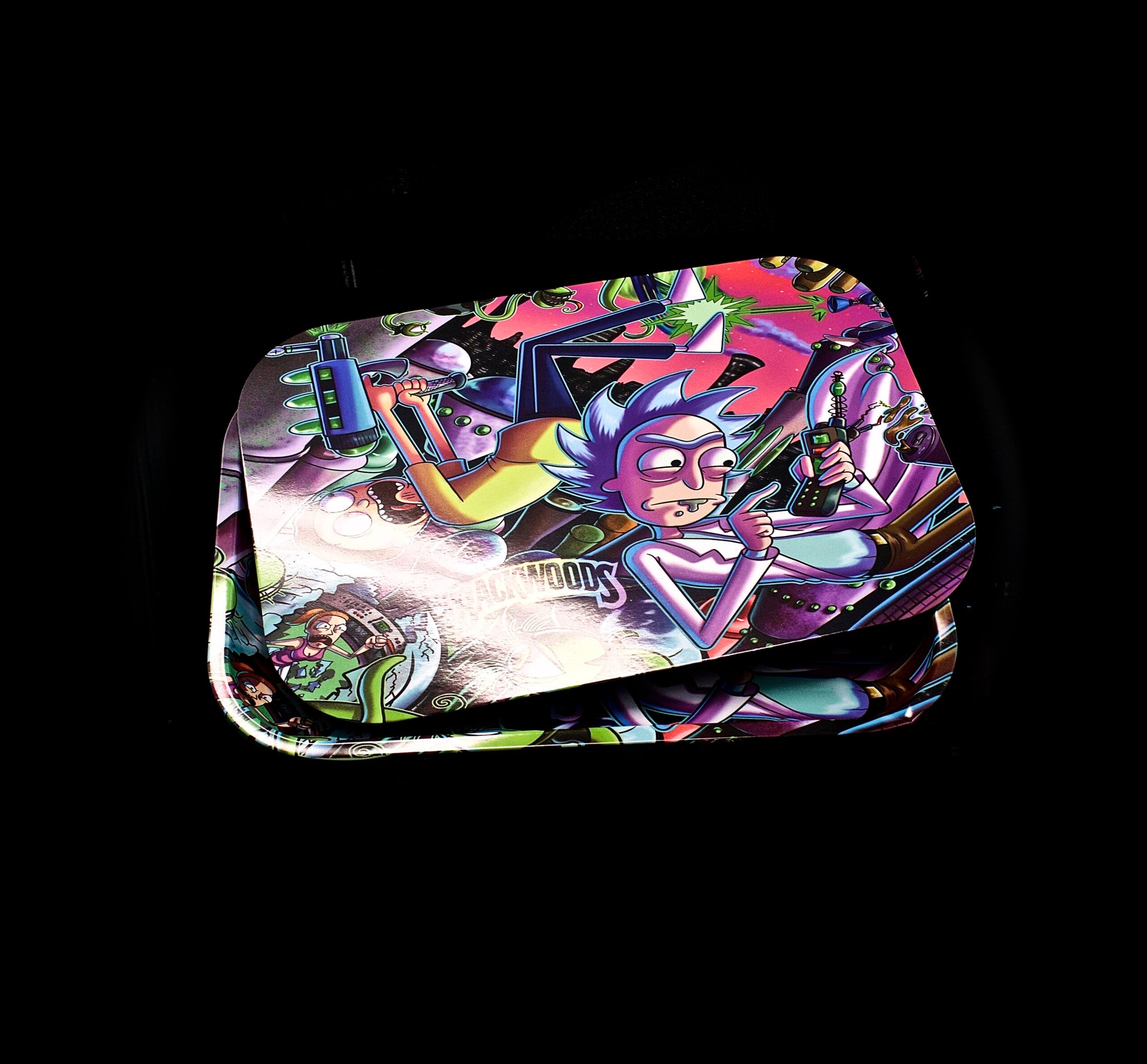 Weed Cannabis Rolling Tray with Unique Art-1471