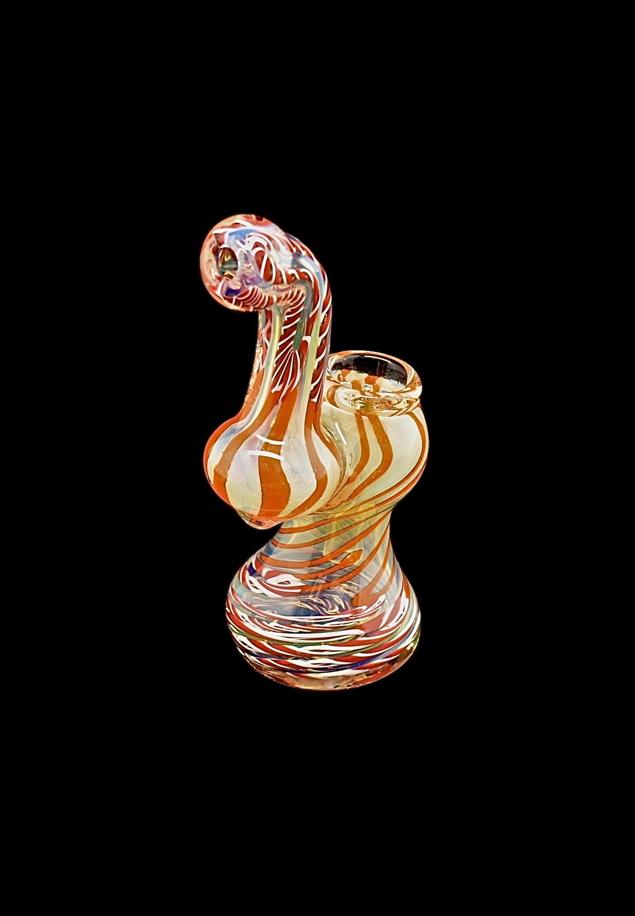 4" Sherlock Bubbler Mix Colors | Wholesale Glass Pipe-157
