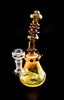 8 inches changing color glass water bong-275