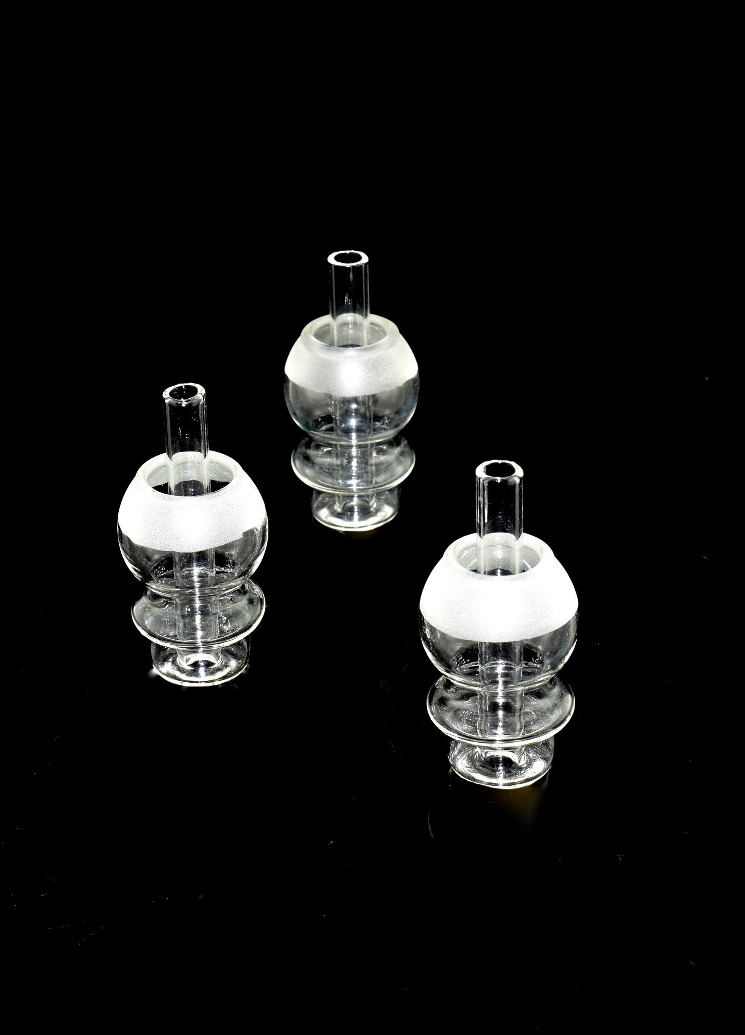Clear Glass Carb Cap | Wholesale Glass Pipe -443
