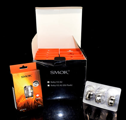 SMOK - 0.2ohm Baby V2 A2 Dual Coil | Wholesale Glass Pipe - 1696-22