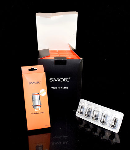Smok Vape Pen Strip 0.15 Replacement Coils - 5Pack | Wholesale Glass Pipe - 1685