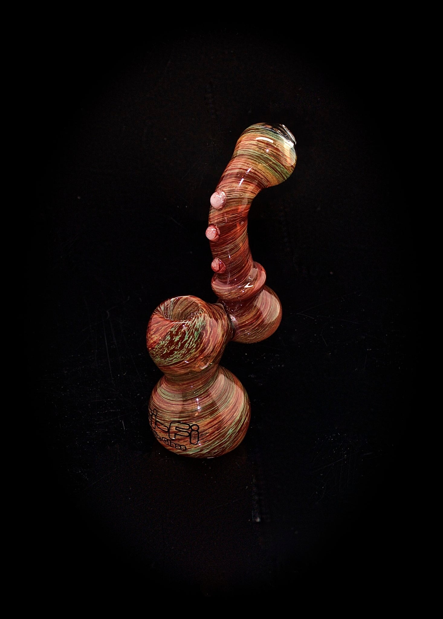 6" Smoking Sherlock Glass Pipe-221