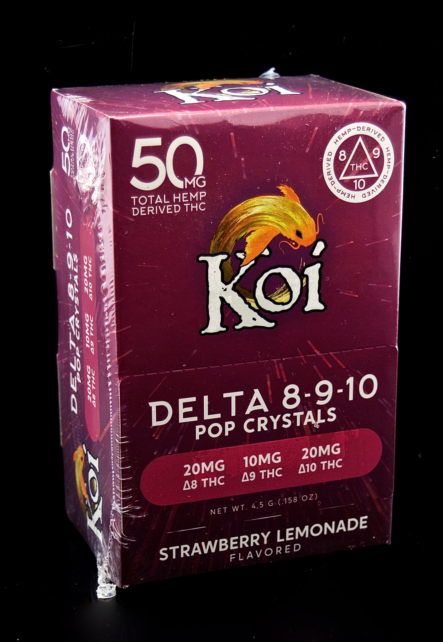 KOI Delta 8-9-10 THC Pop Crystals- 30 PACK -962
