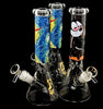 10" Decal Biker Water Pipe | Wholesale Glass Pipe-2020B54